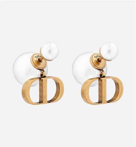 are dior earrings real gold